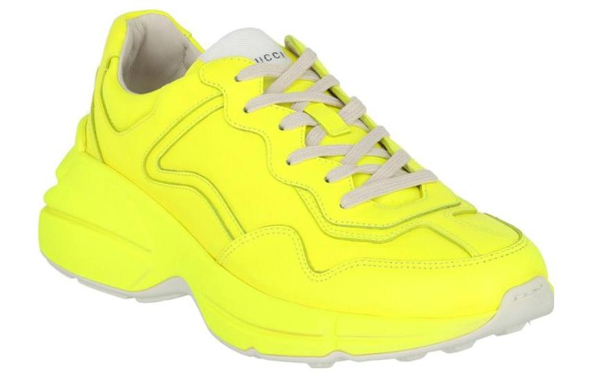 Gucci Rhyton Low 'Yellow Fluorescent' 549093-OZR00-7205 - 3