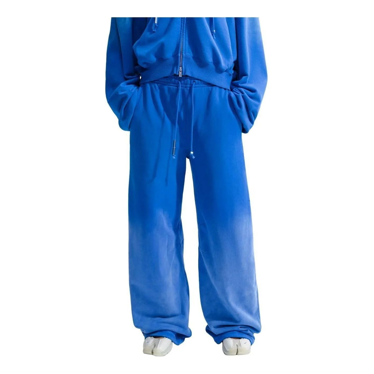 (WMNS) Nike Energy Studio Fleece Pants 'Blue' IM6094-405 - 1