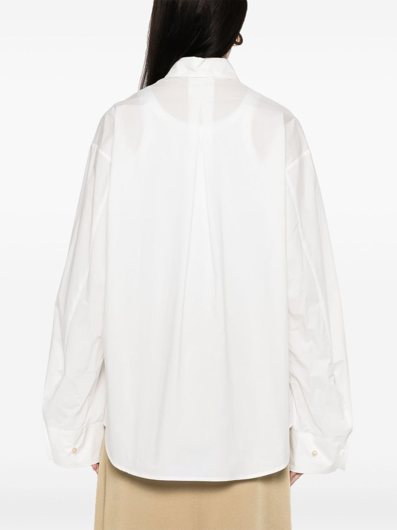 floral-appliqué shirt 4