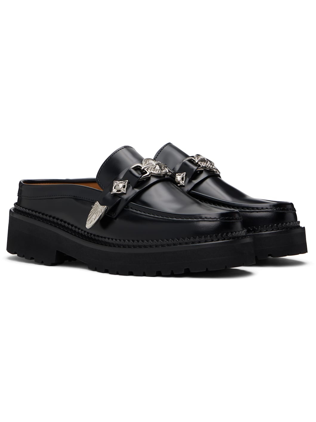 Black Polido Slip-on Loafers - 4
