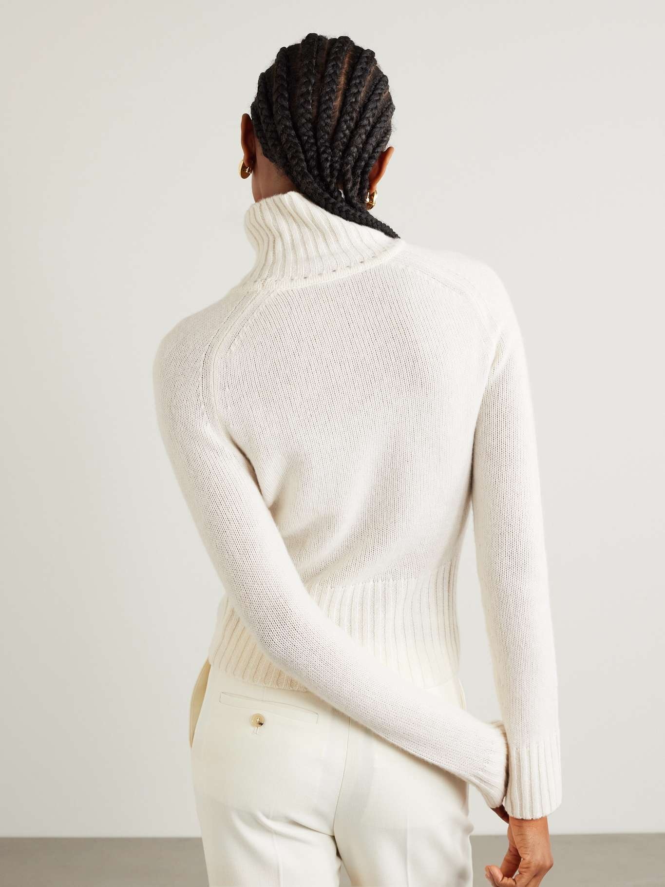 Cashmere turtleneck sweater - 3