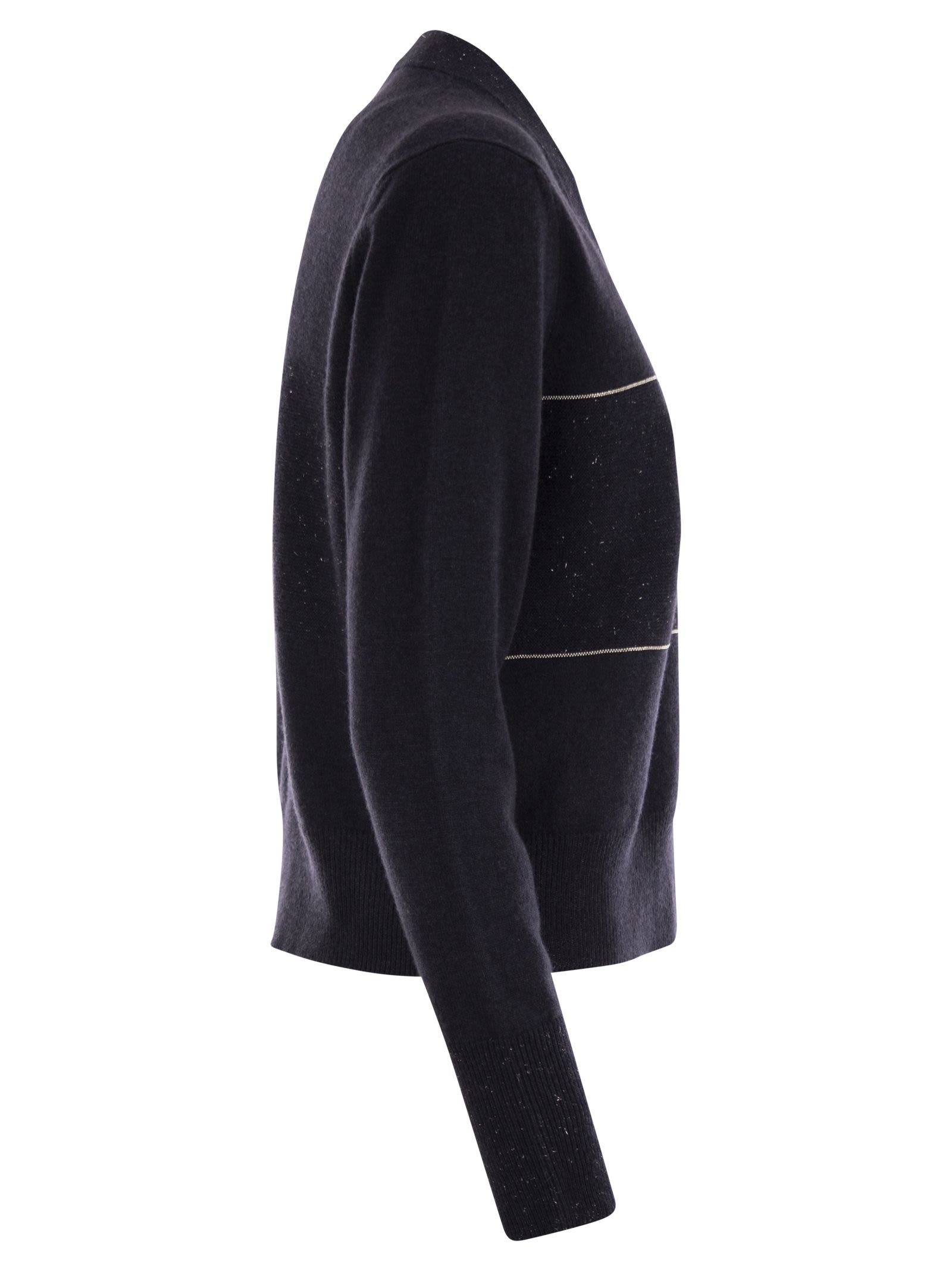 Peserico - Peserico Women Tricot Cardigan With Light Spots - 3
