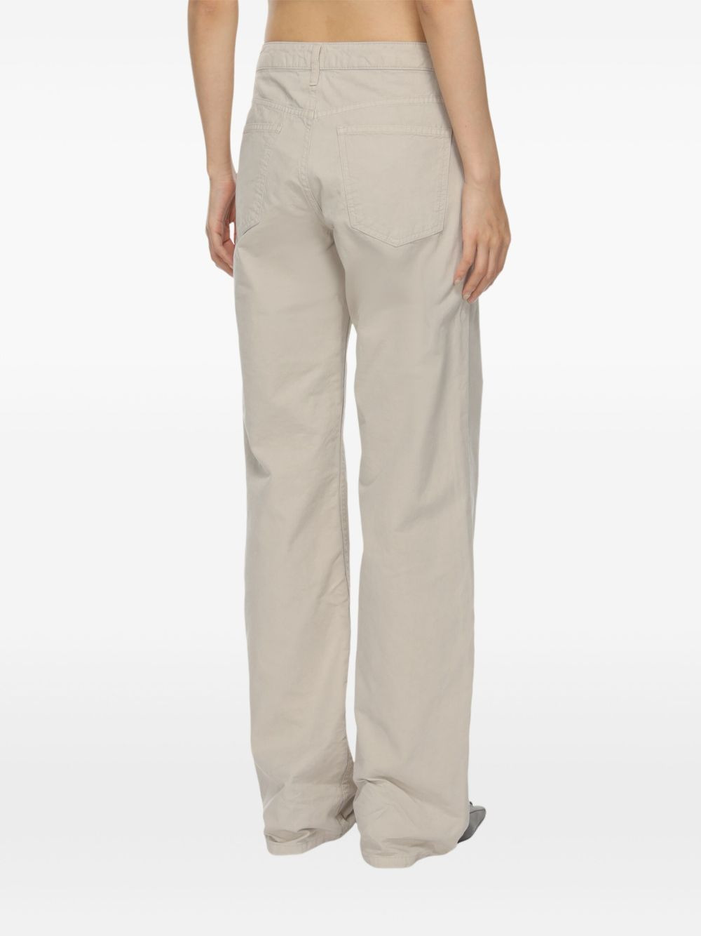 zip-fly trousers - 4