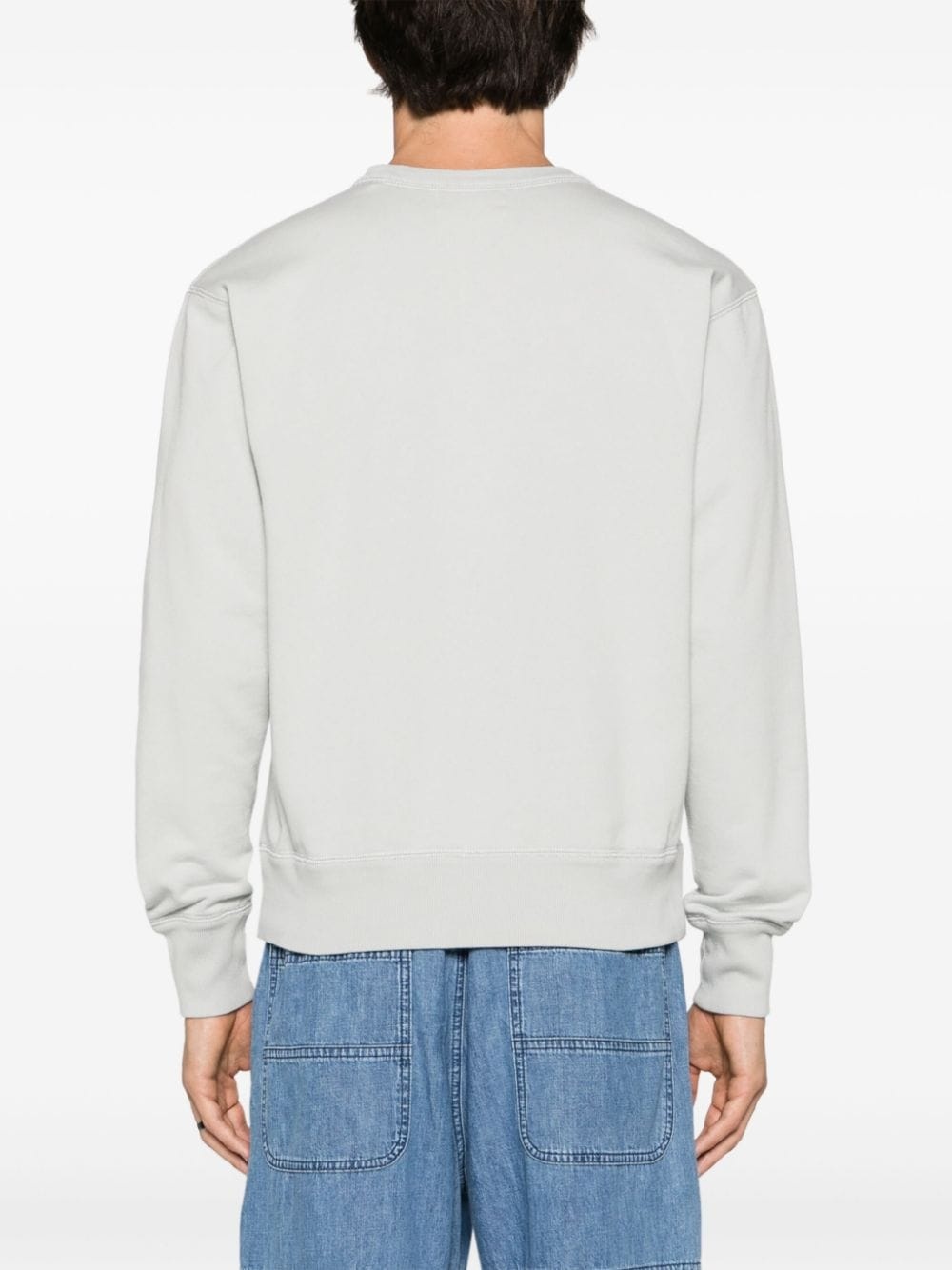 Mike logo-flocked sweatshirt - 4