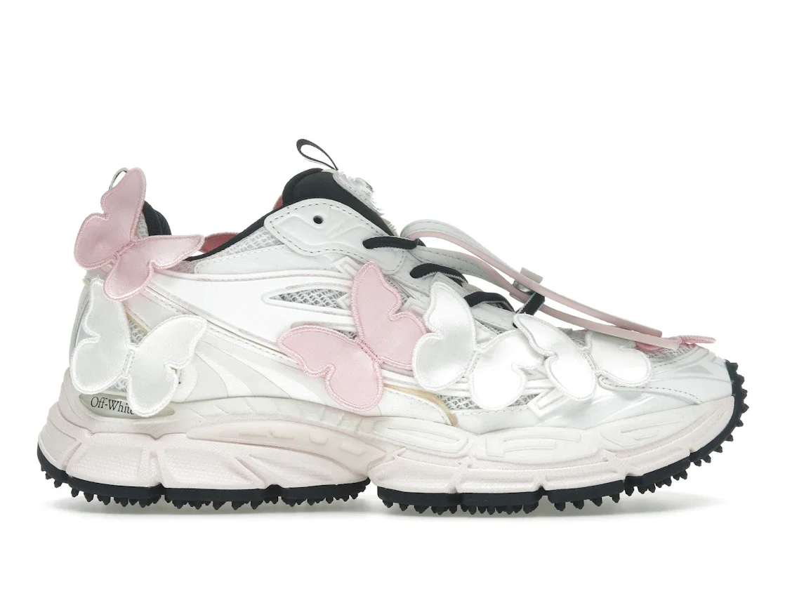 OFF-WHITE Be Right Back Pink White Butterflies (Women's) - 1