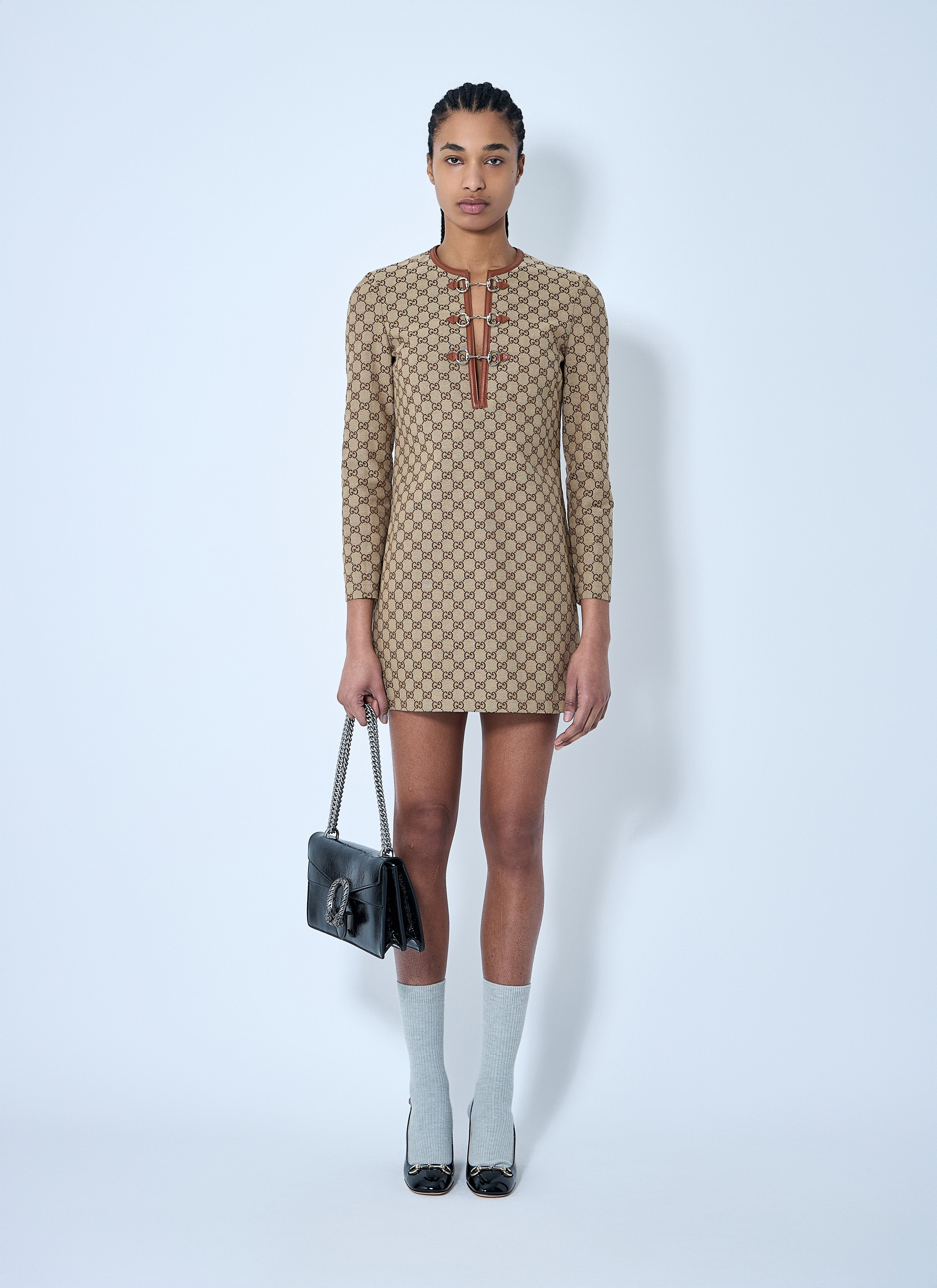 Gucci Women Gg Canvas Dress - 2