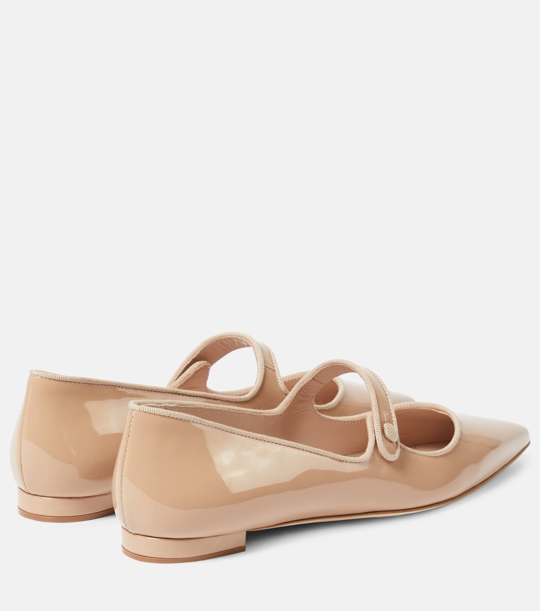 Campari patent leather ballet flats - 3