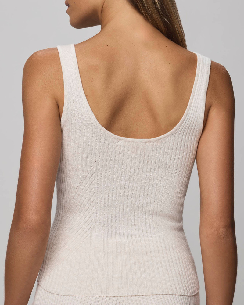 Georgie Cashblend Scoop Sweater Tank 4