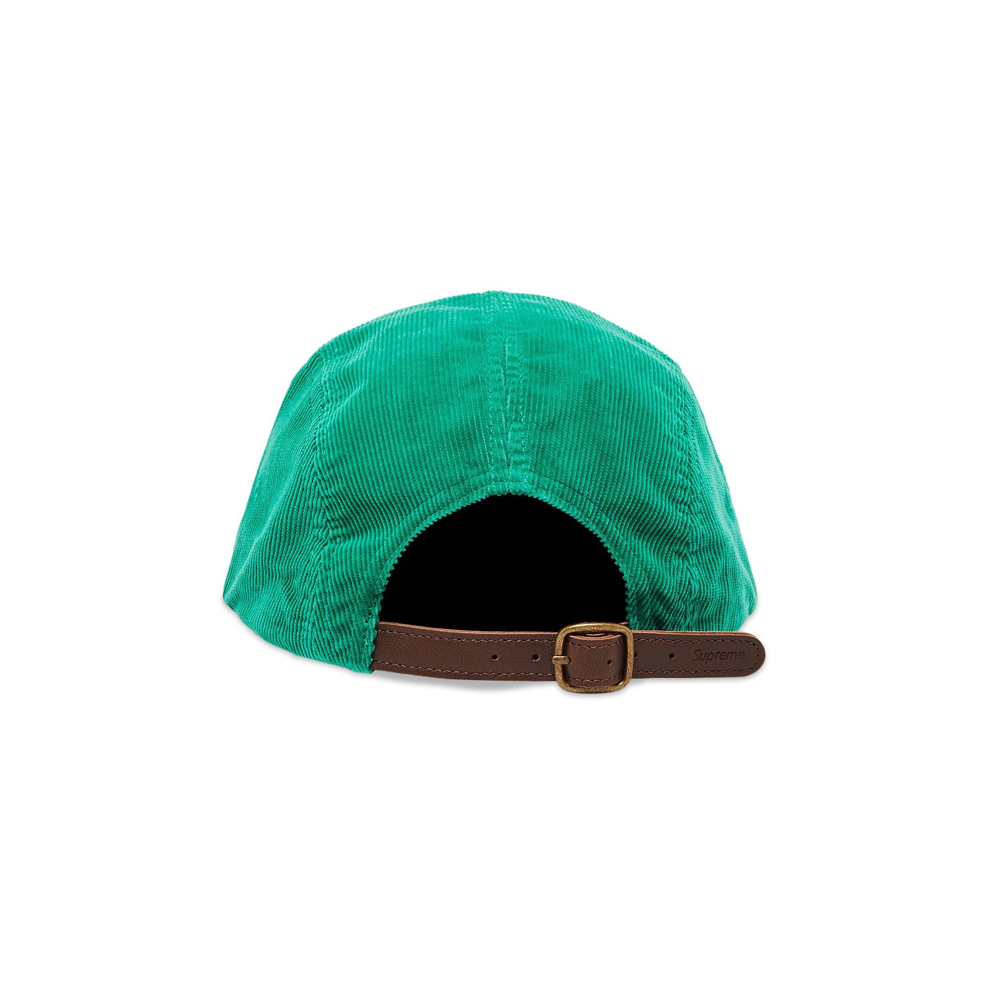 Supreme Corduroy Camp Cap 'Green' - 4