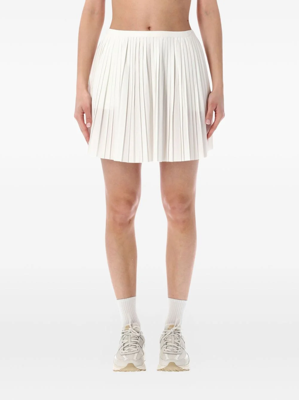 pleated mini skirt - 1