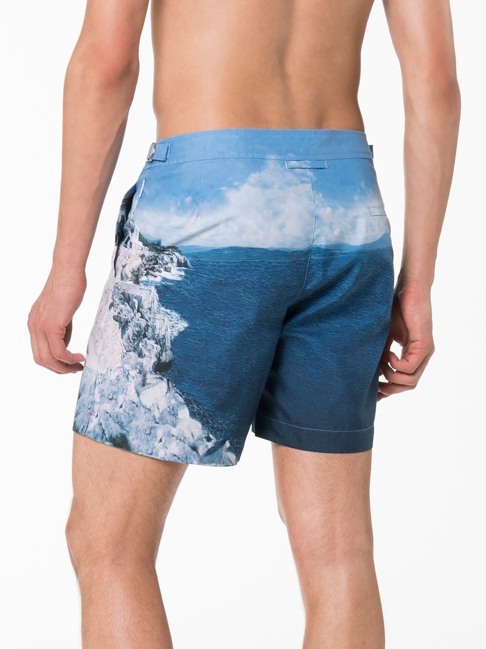 Bulldog Hulton print swim shorts - 4