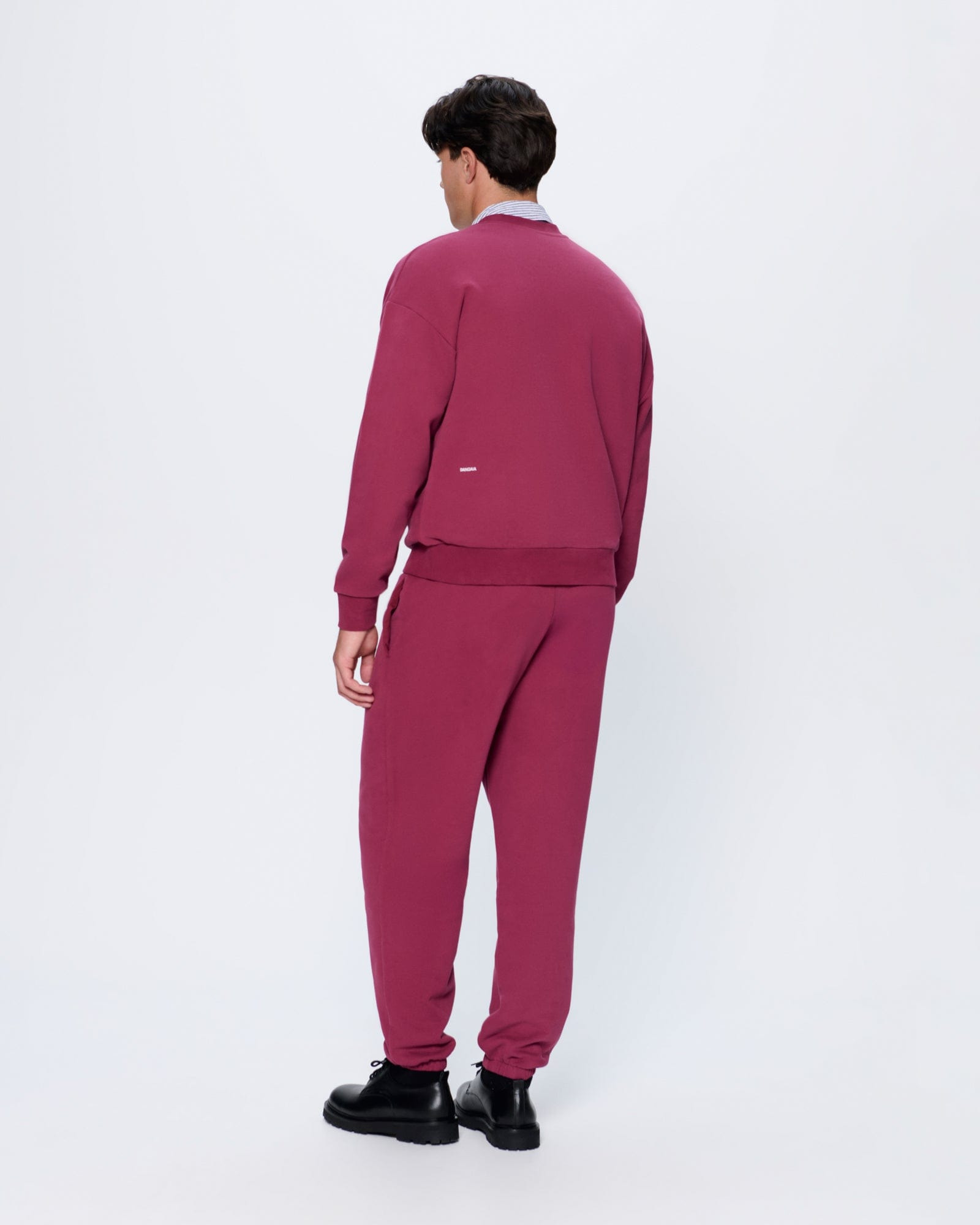Mens 365 Midweight Track Pants - Milkyway Maroon - 5