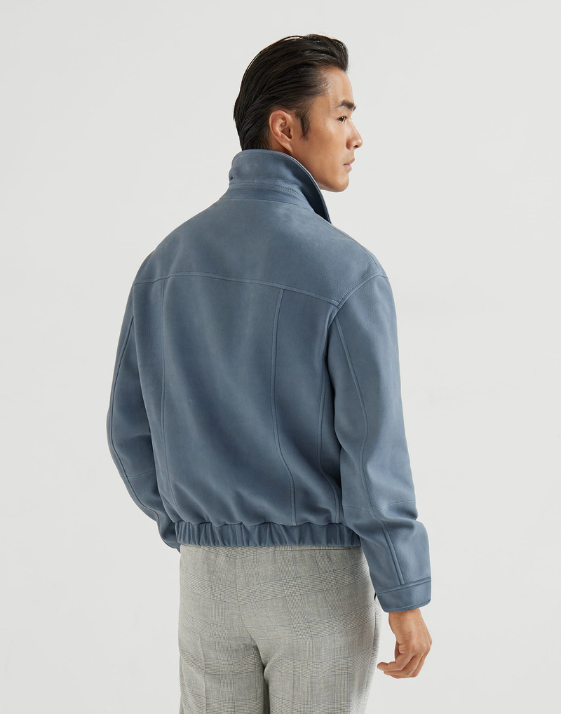 Brunello Cucinelli Nubuck outerwear jacket outlook