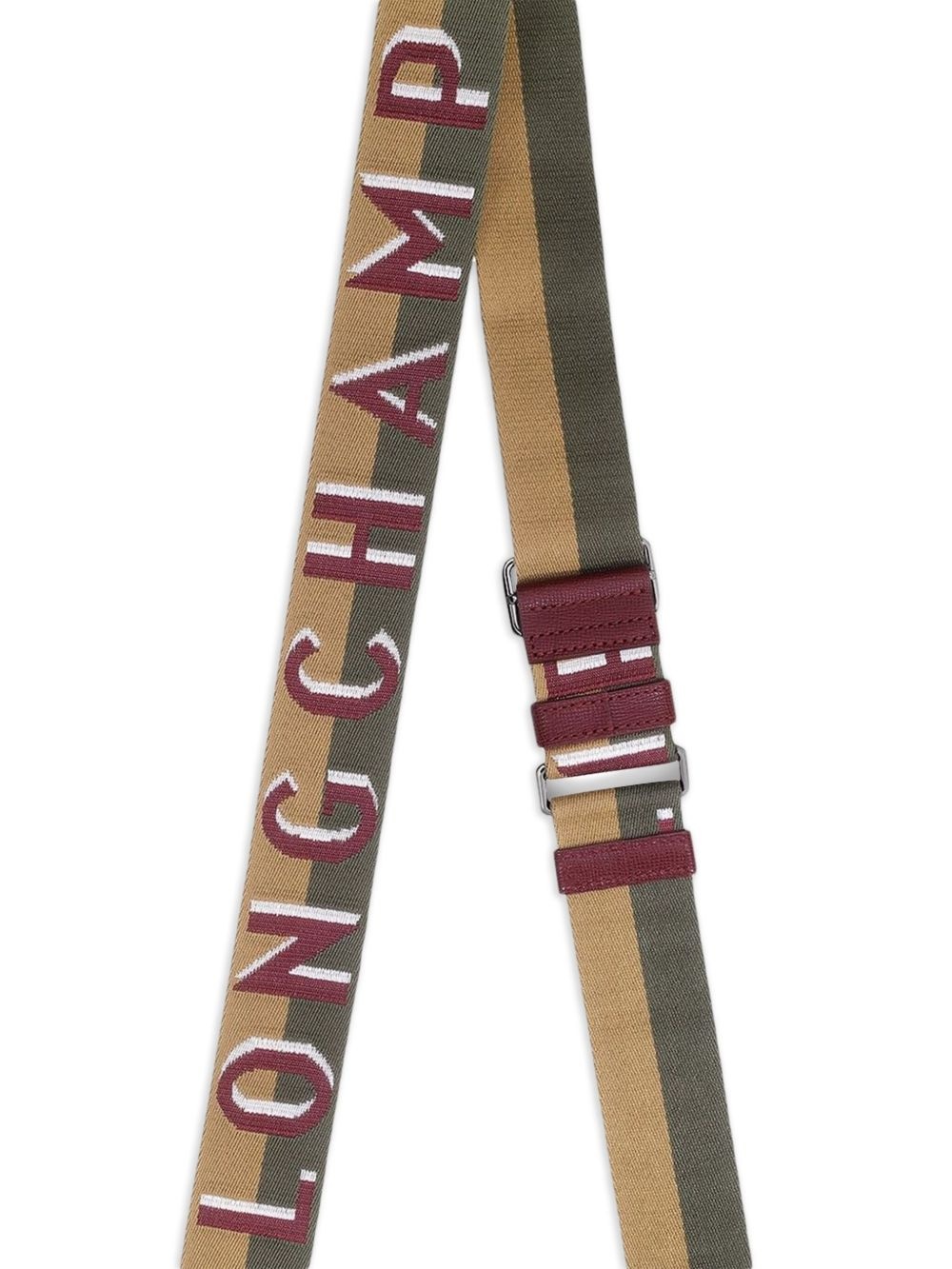 logo-jacquard canvas shoulder strap - 2