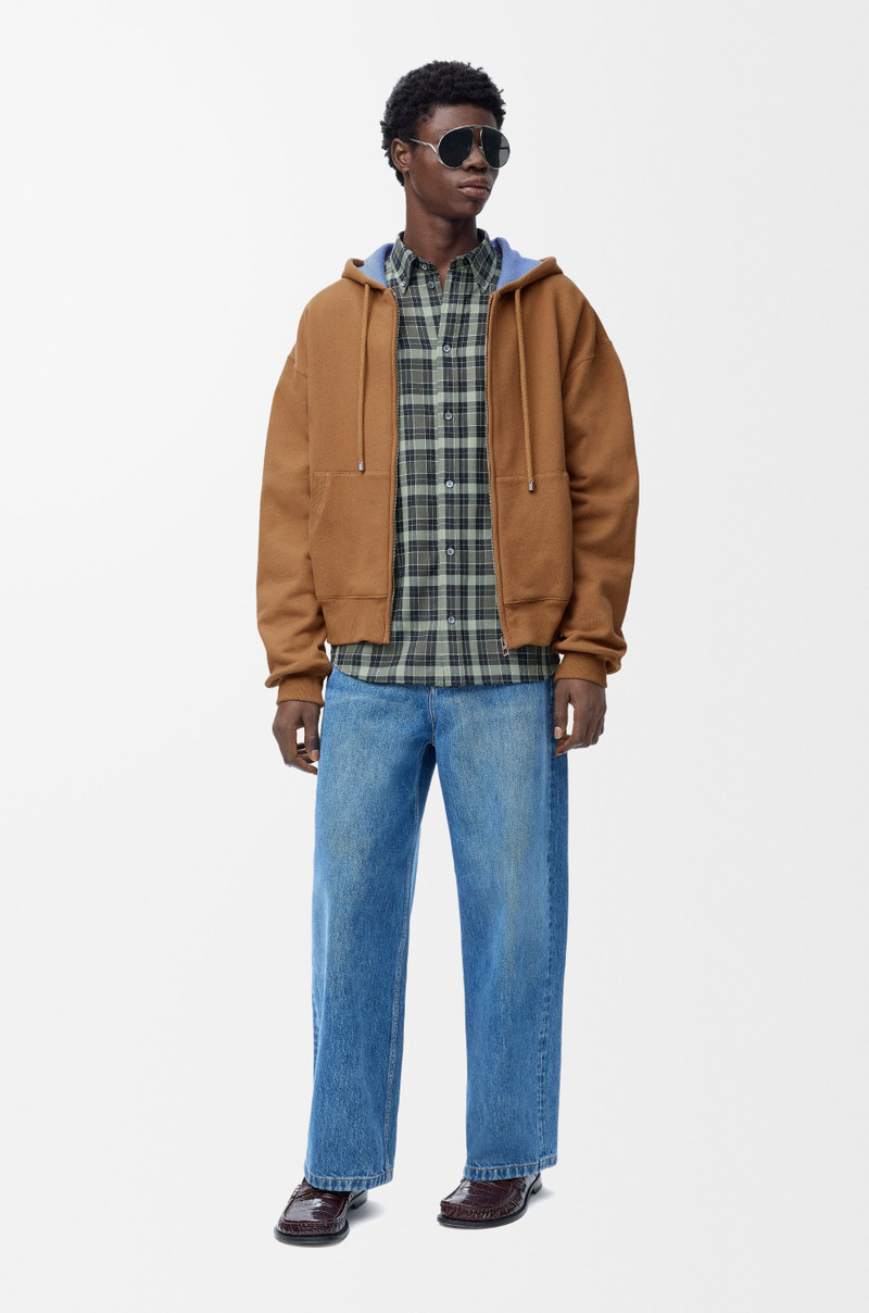 Loewe Zip-up hoodie in cotton outlook