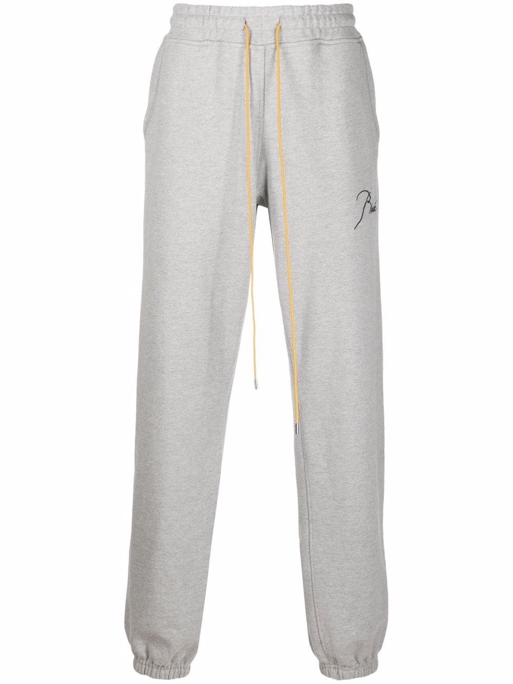 embroidered-logo track pants - 1