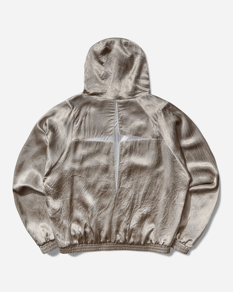 umbro Satin Jester Track Jacket Silver Pearl outlook