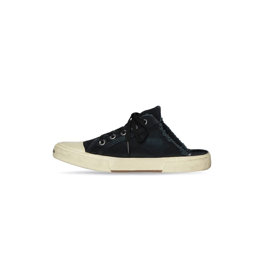 Men's Paris Sneaker Mule in Black - 4