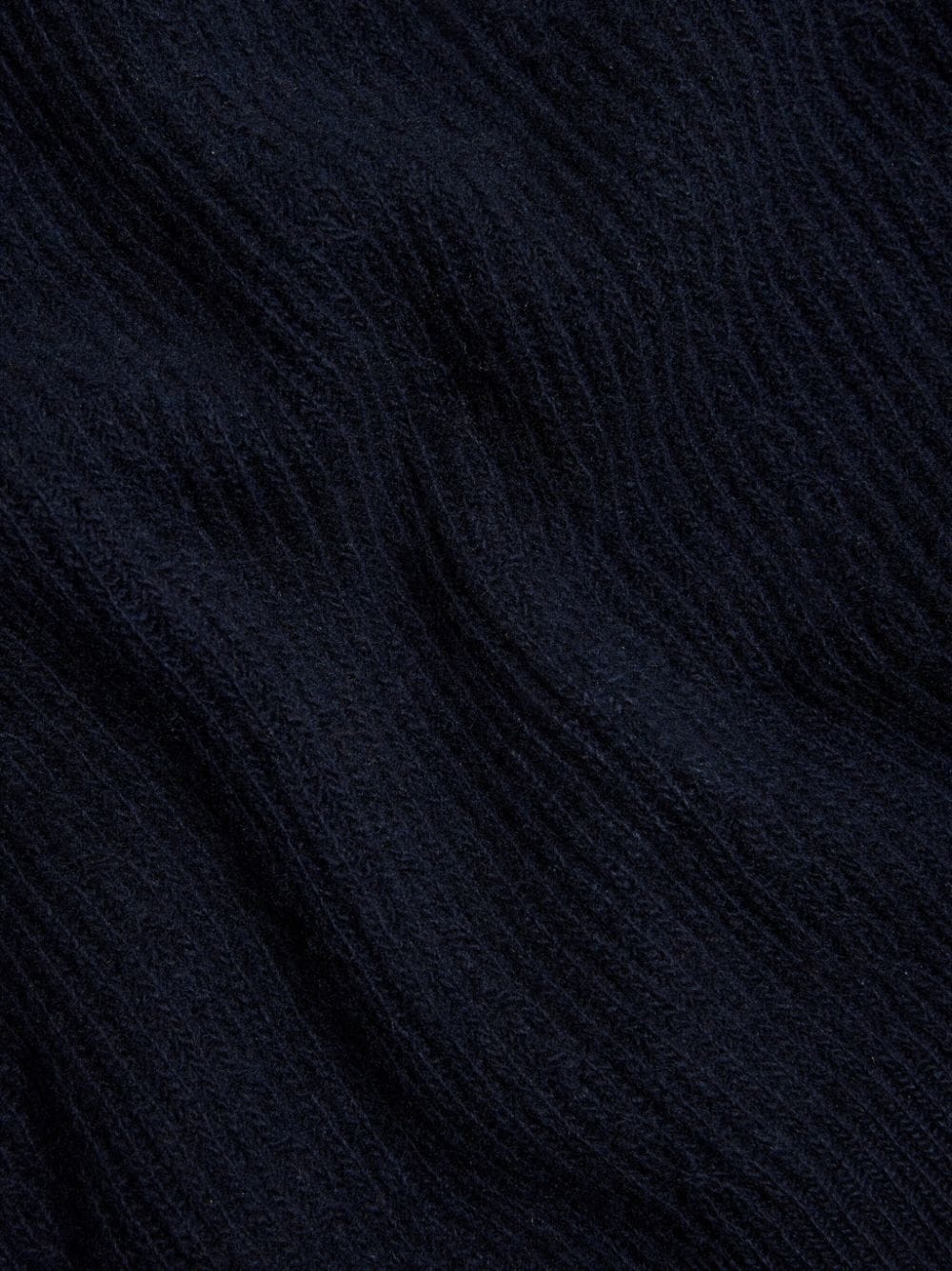 ribbed cashmere cape top - 6