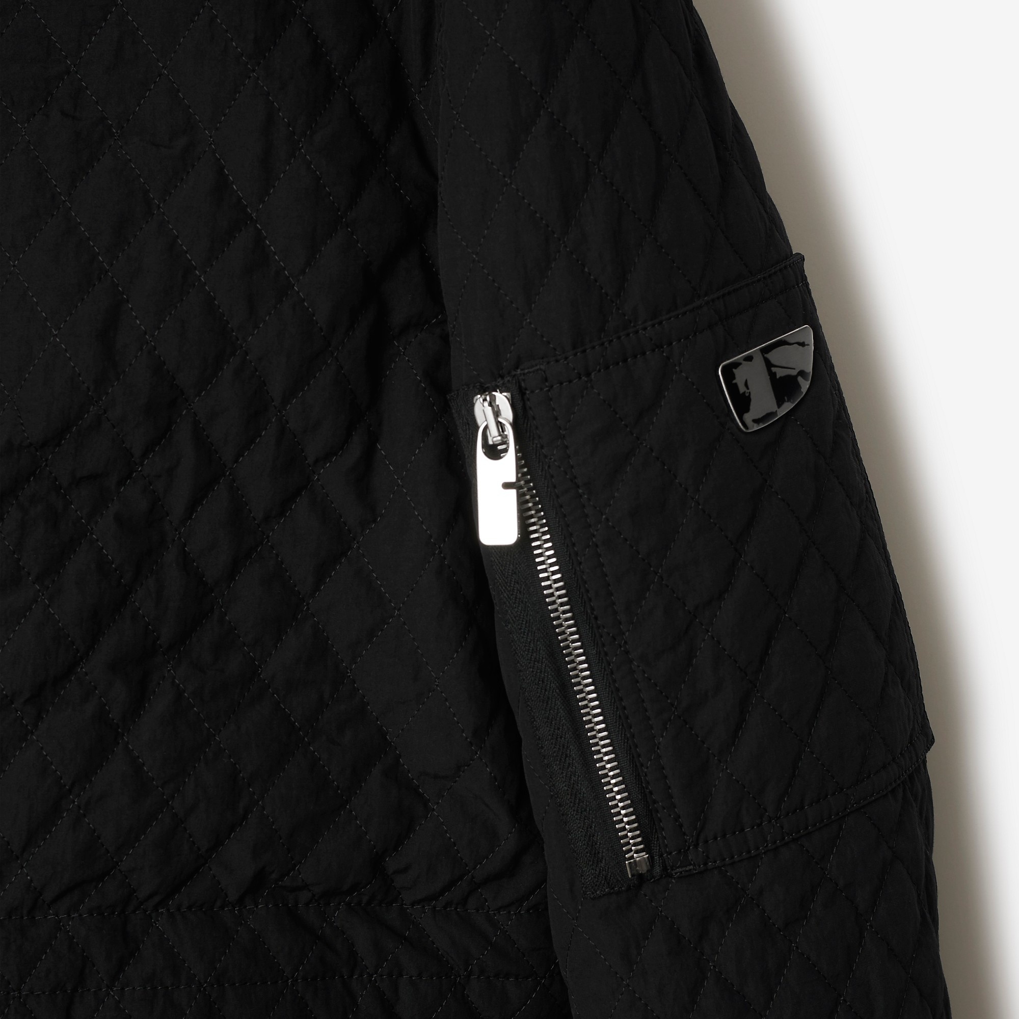 Quilted Cotton Blend Jacket - 6