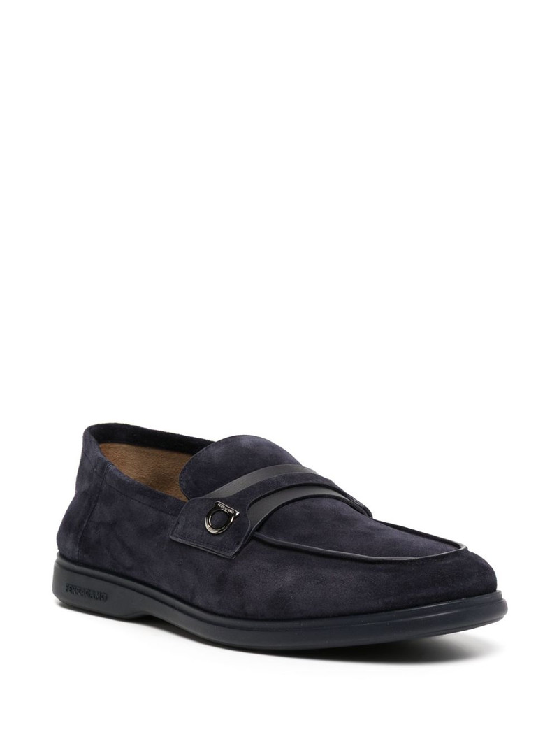 FERRAGAMO Gancini loafers outlook