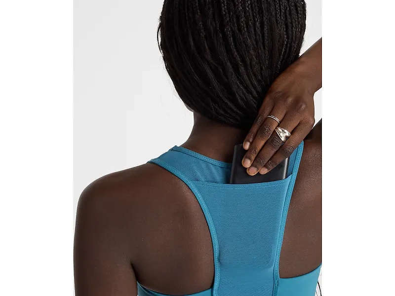 New Balance Sleek Medium Support Pocket Sports Bra - 5