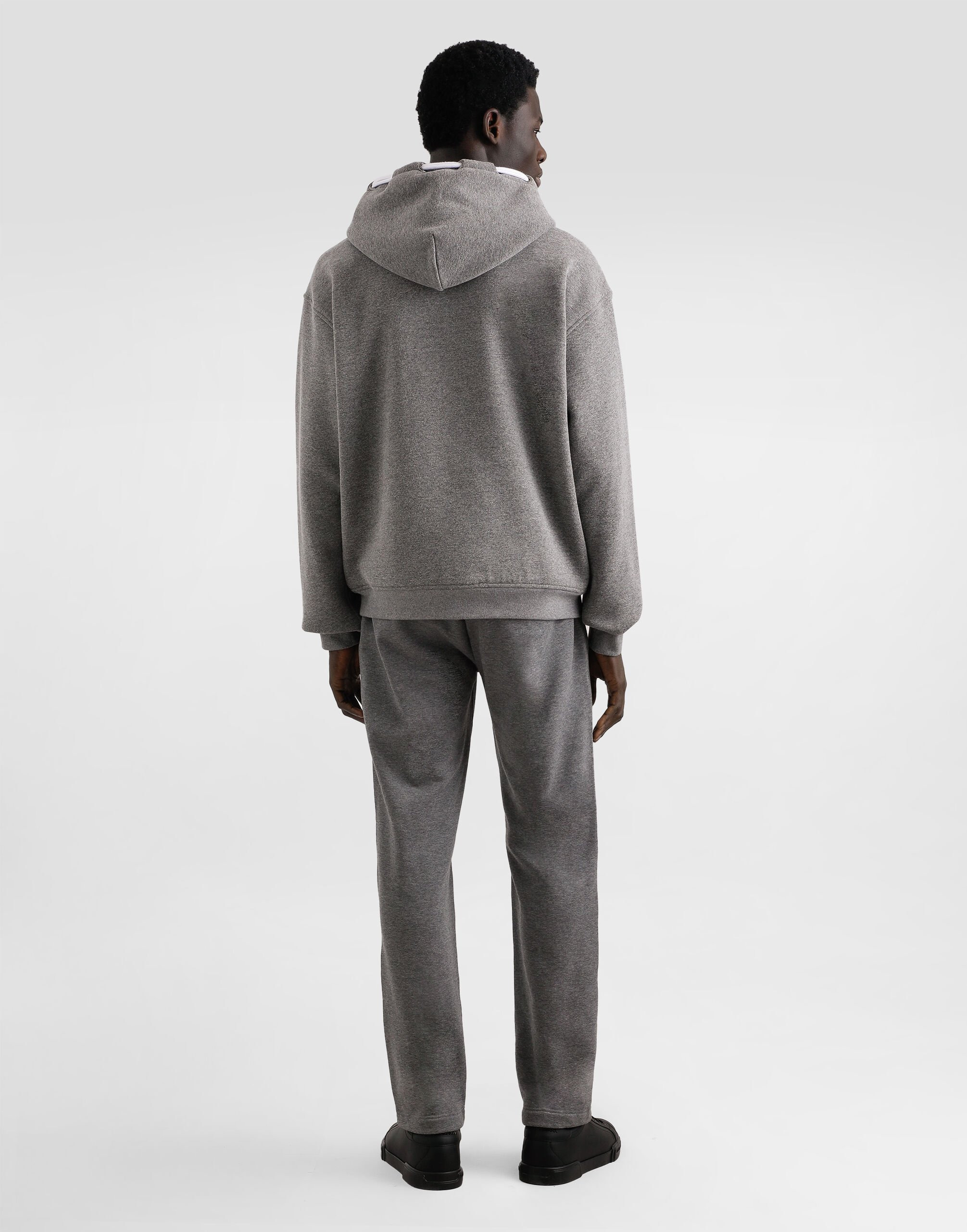 Jersey joggers with patch - 3