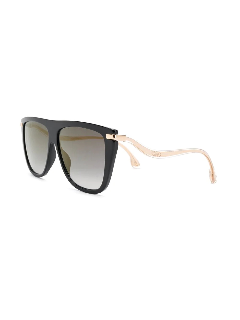 Suvis oversized frame sunglasses - 2