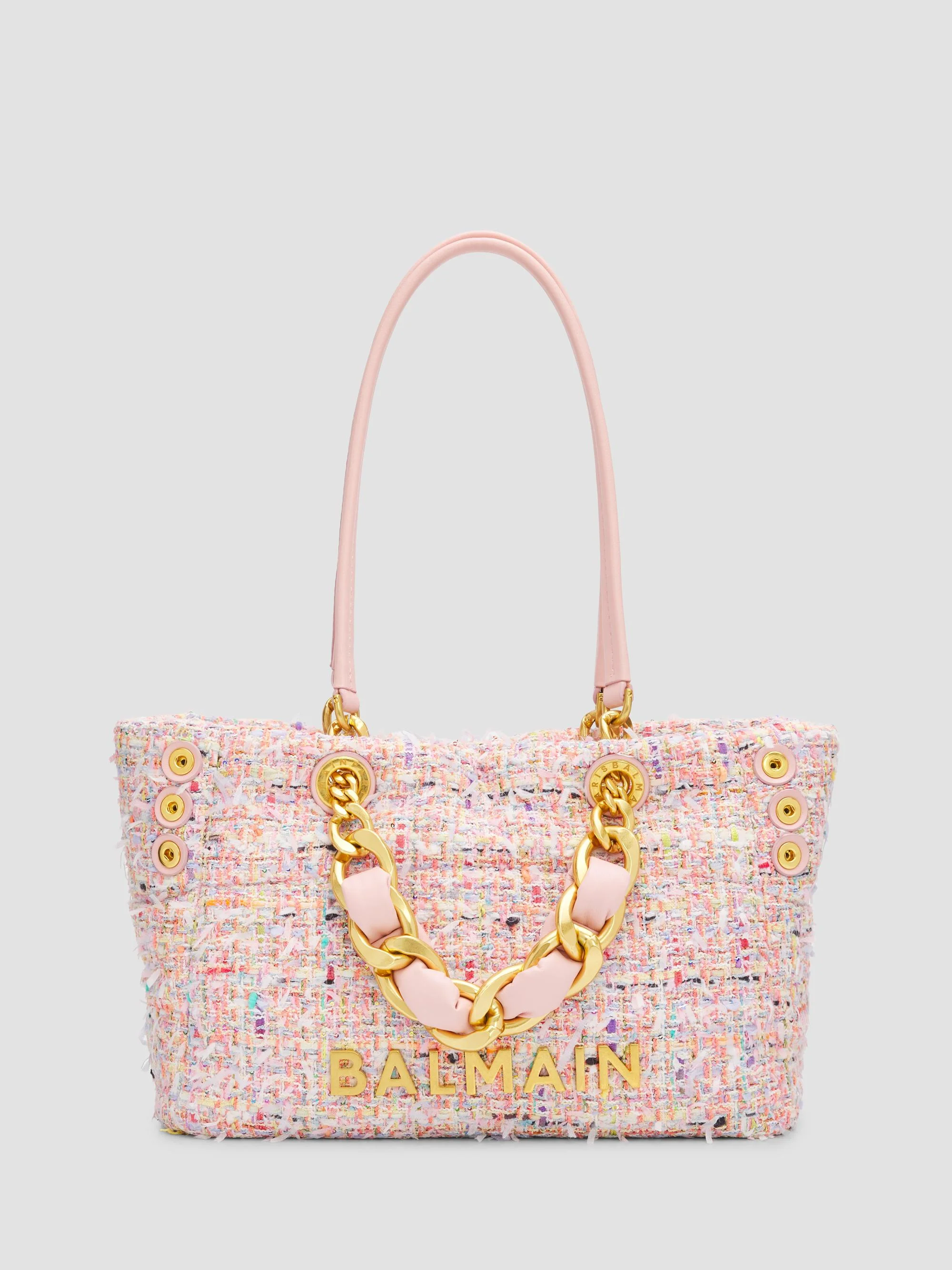 Women's 1945 Soft Cabas Small Tweed Tote Bag - Multicolored - 1