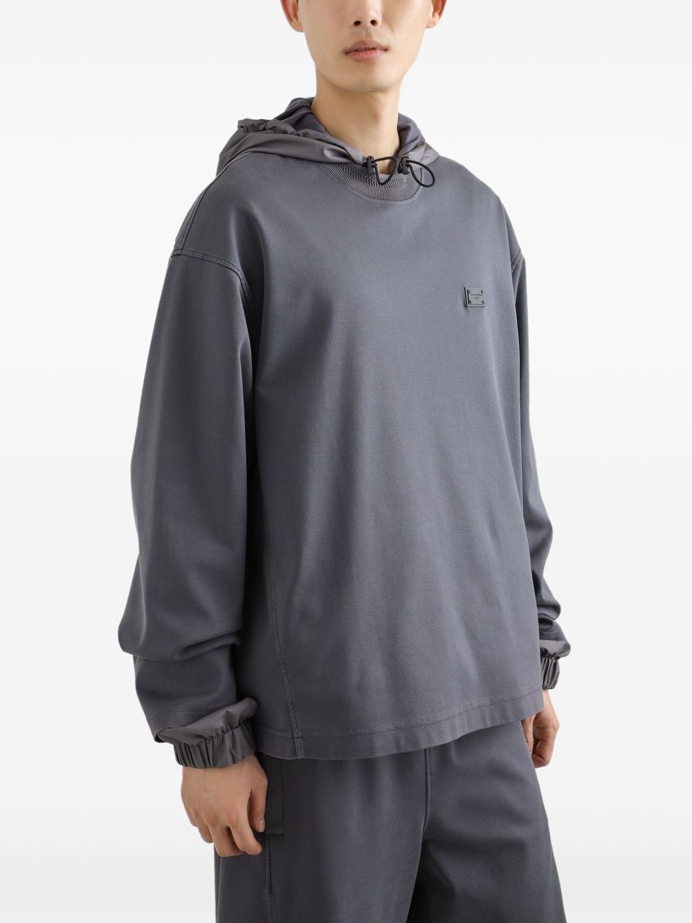 cotton jersey sweatshirt - 4