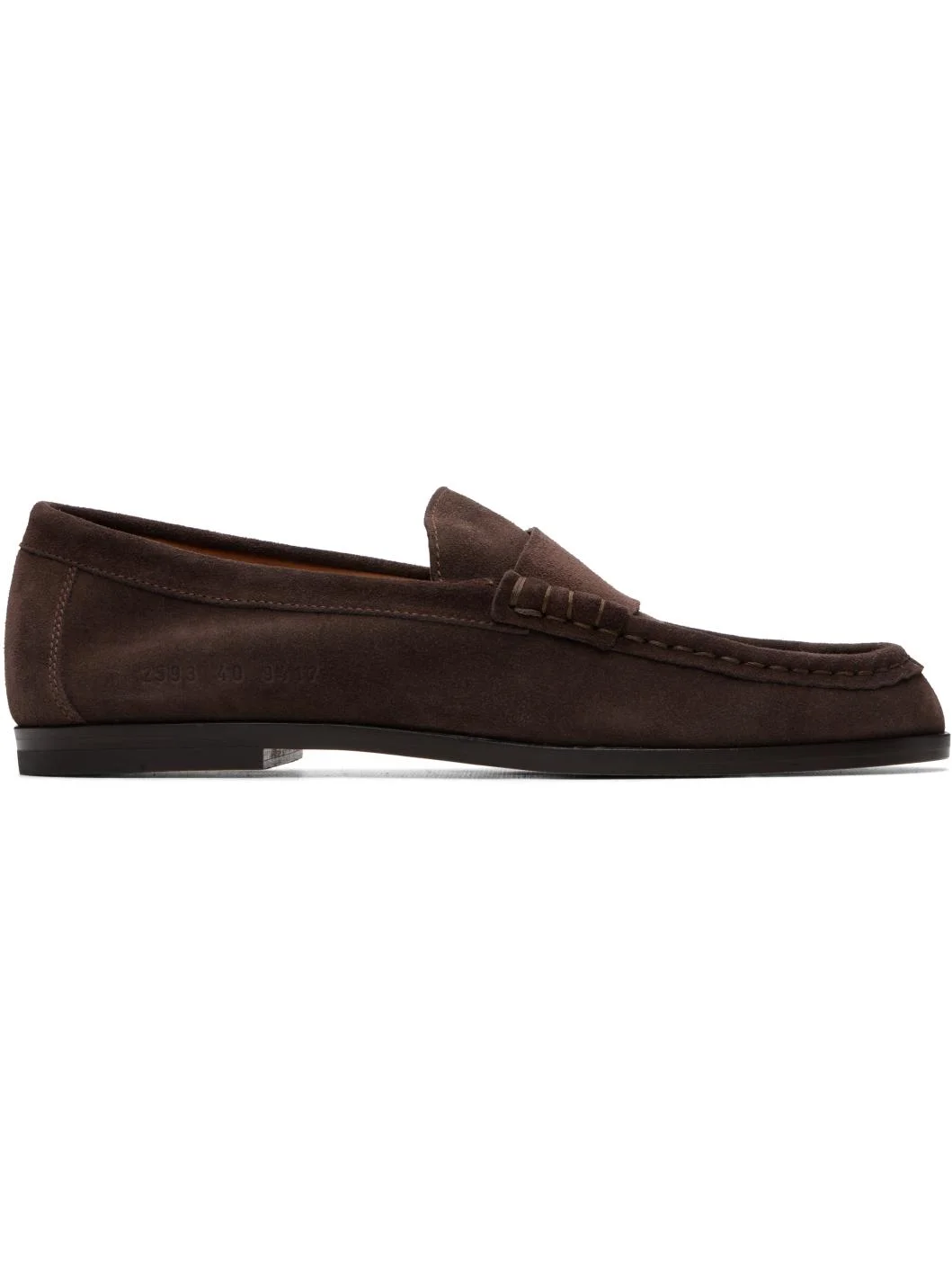 Brown Suede Loafers - 1