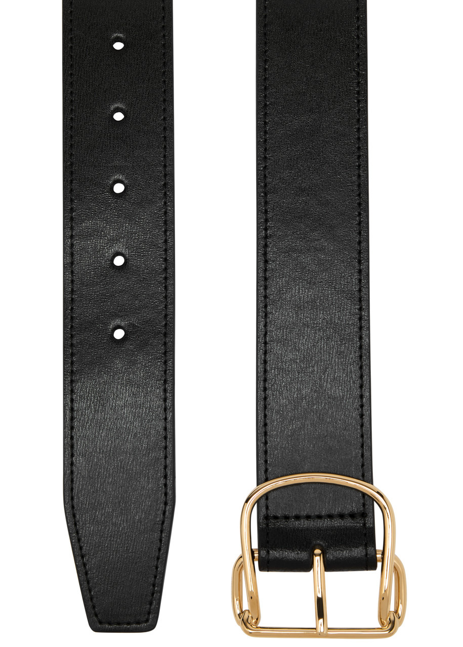 Toteme Swirl Leather Belt - 3