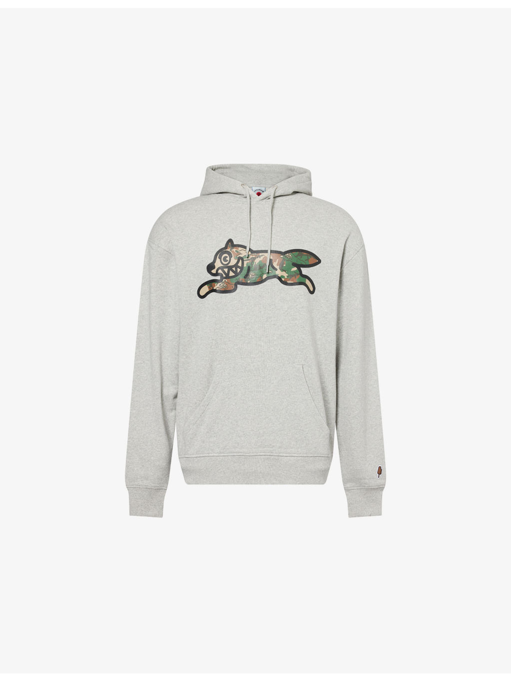 Woodland Running Dog Cotton-Jersey Hoody - 1