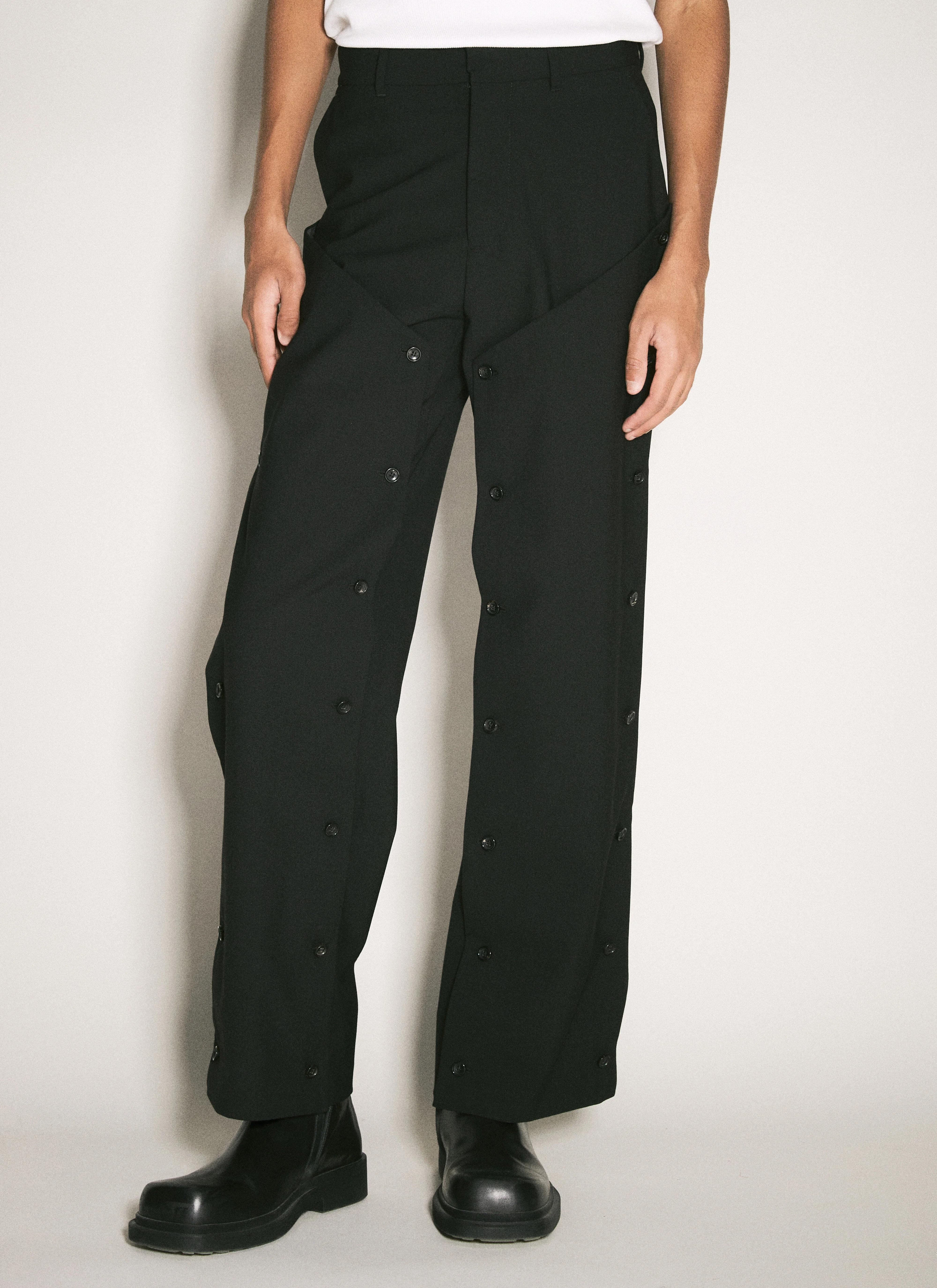 Button Panel Pants - 1
