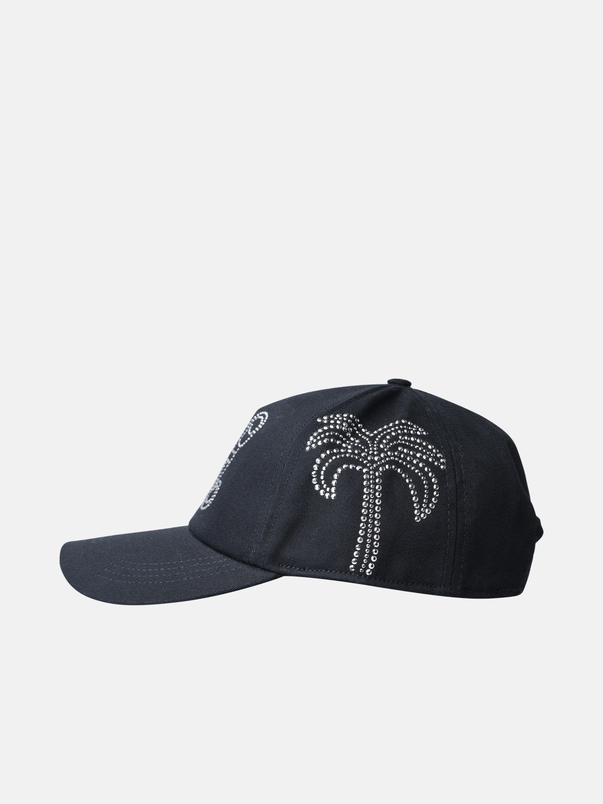 BLACK COTTON HAT - 2