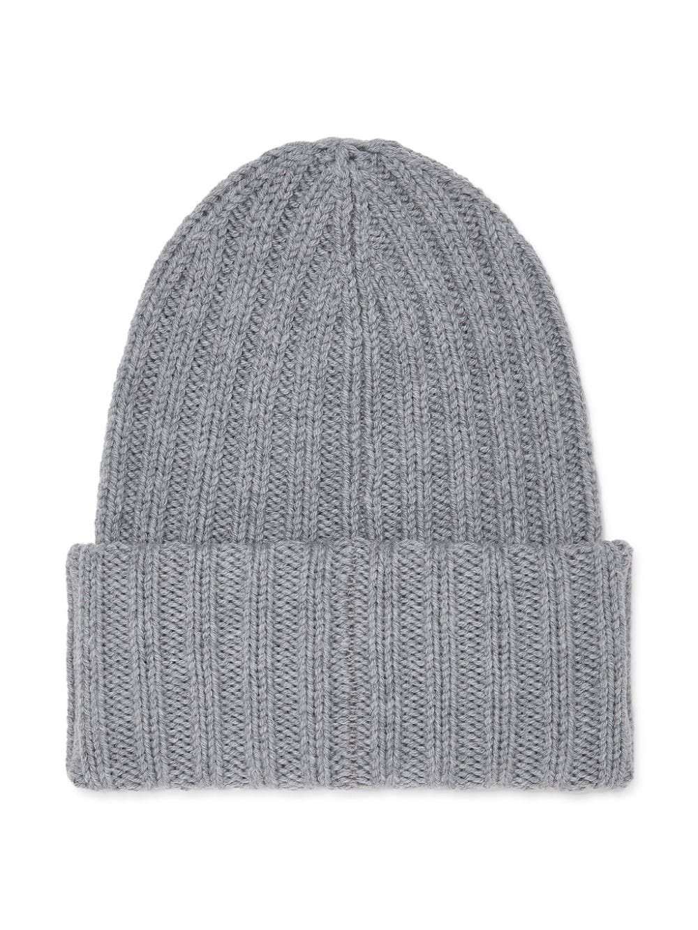 logo-appliqué knit beanie - 2