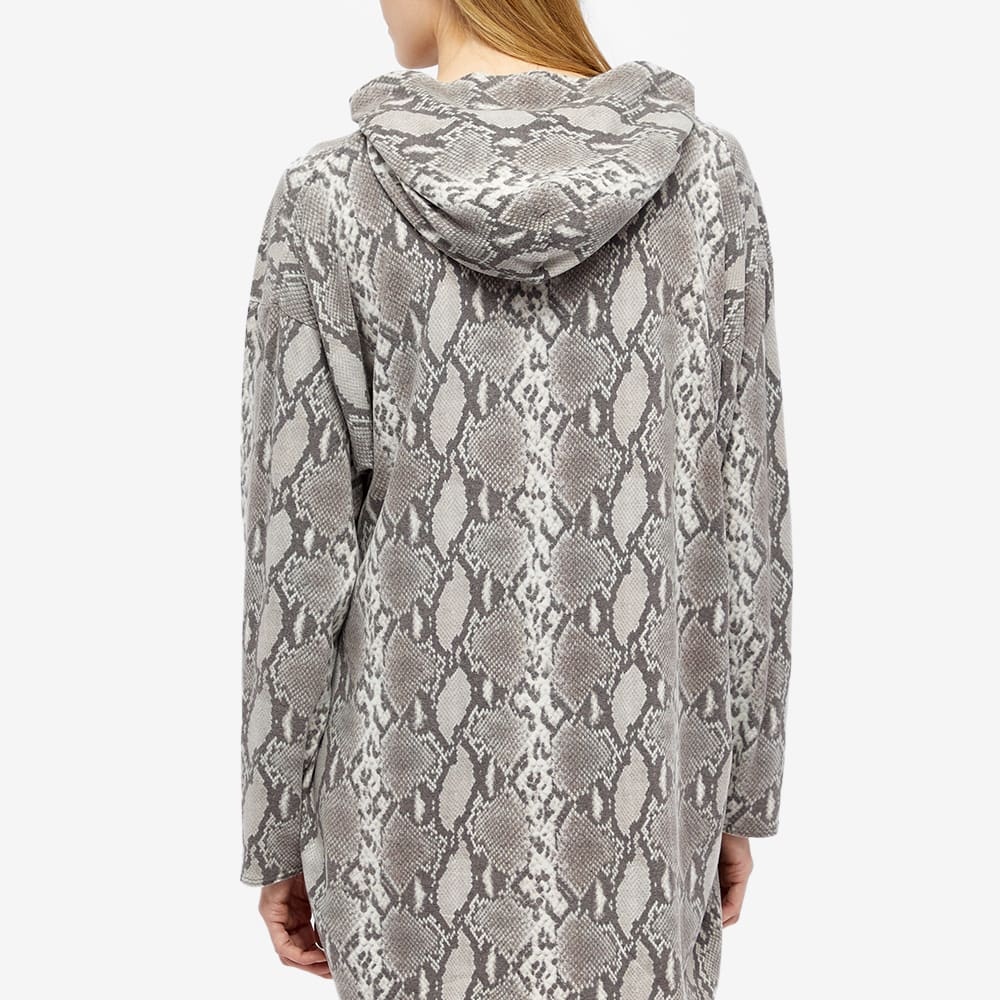 MM6 Maison Margiela Soft Touch Hooded Dress - 3