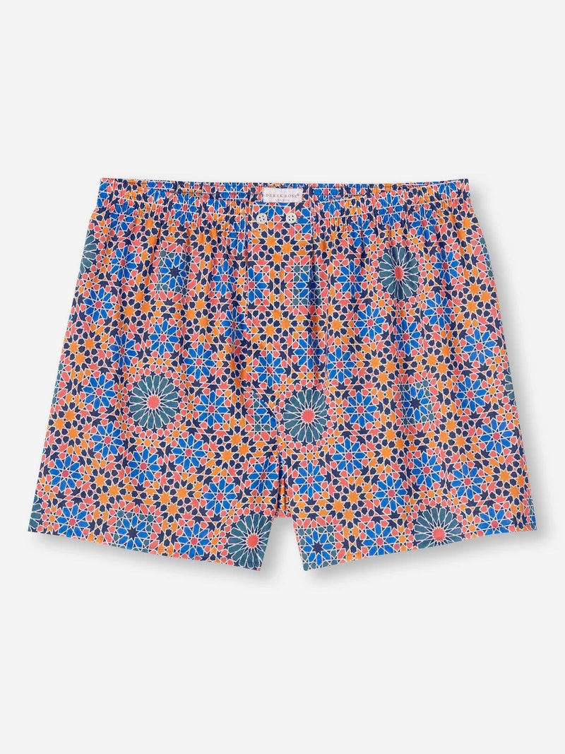 Men's Classic Fit Boxers Ledbury 69 Cotton Batiste Multi - 1