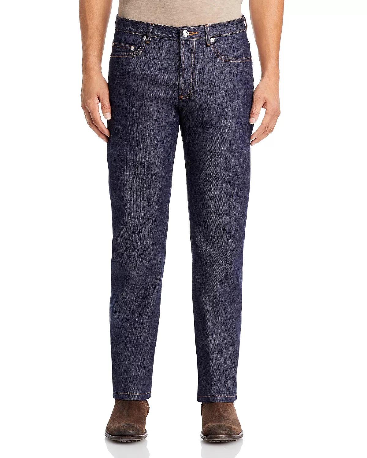 New Standard Straight Fit Jeans in Indigo - 1
