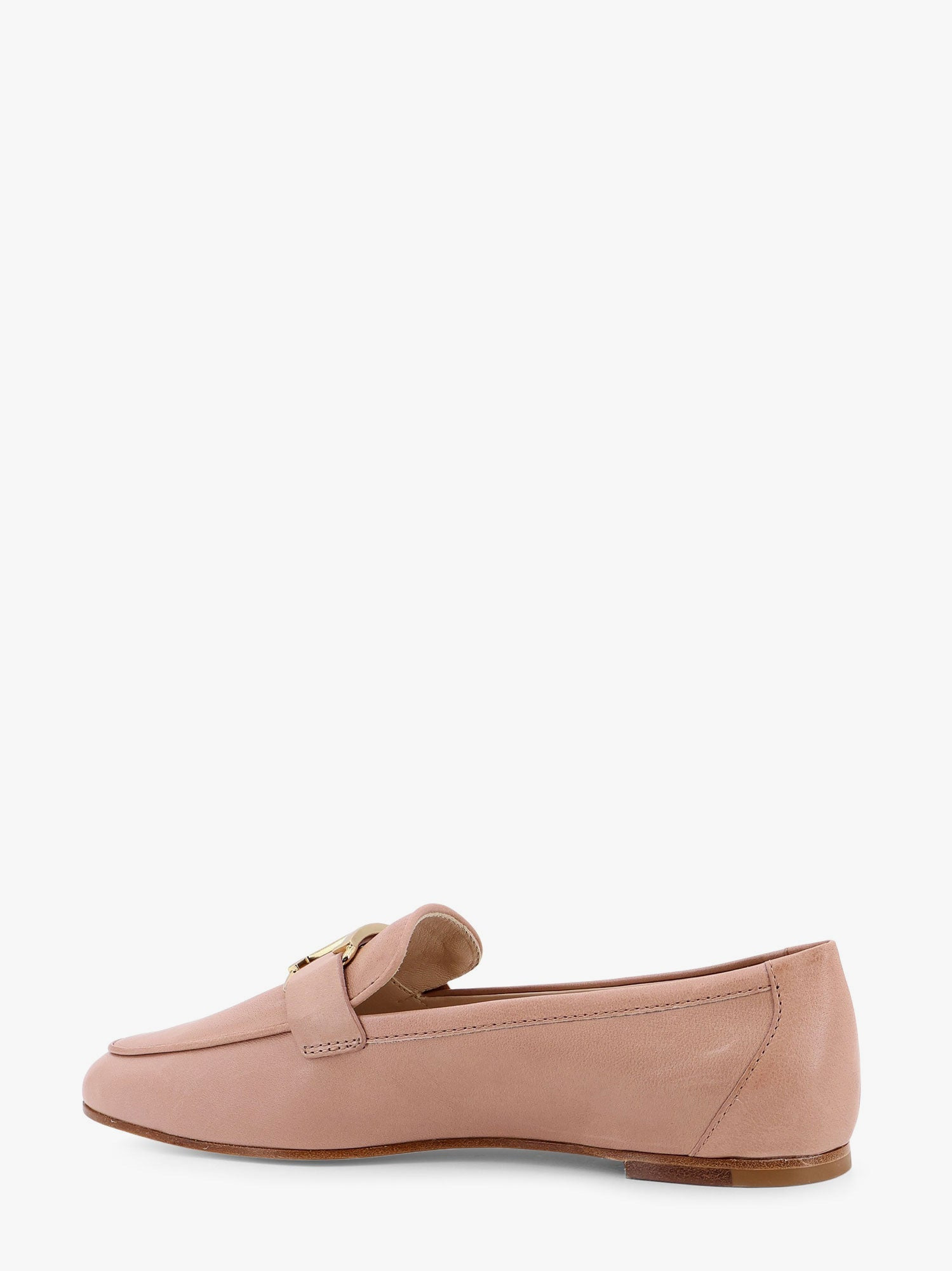 Tod's Women Leather Loafer With Metal Detail - 3