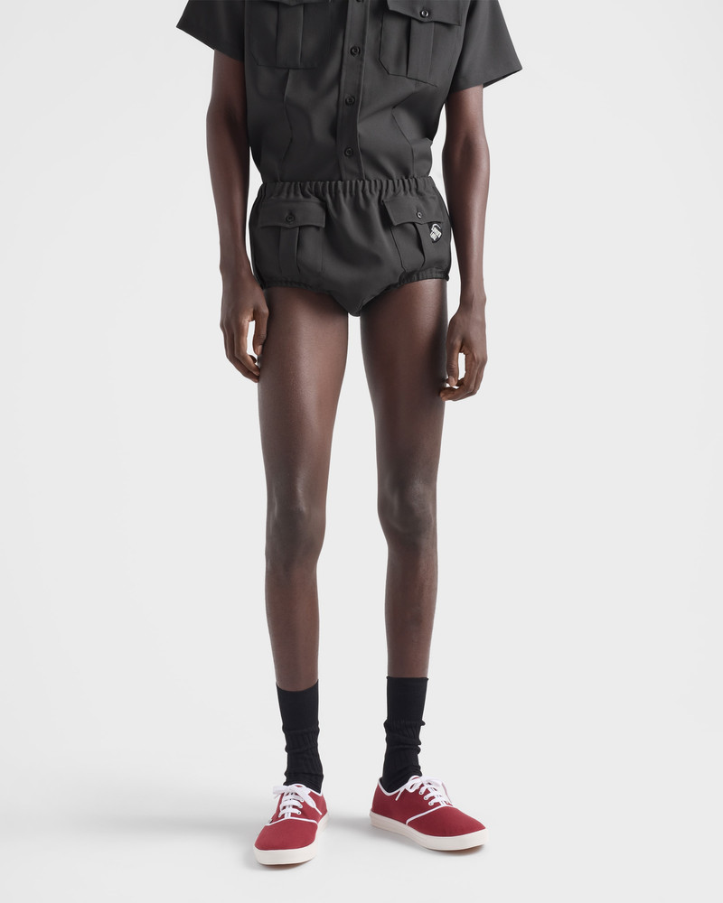 Technical fabric shorts 4