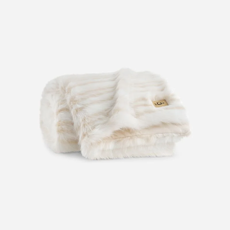 ® Petra Throw 50"x70" Blankets in Snow - 1