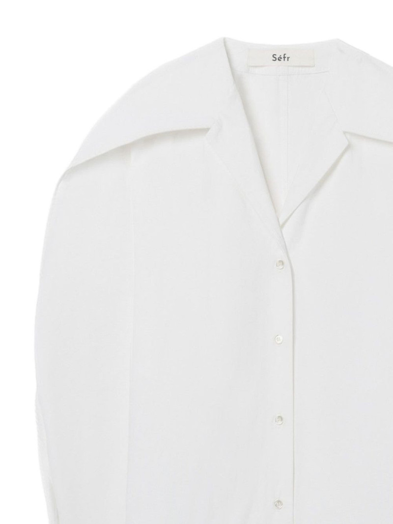Séfr pointed collar arc shirt outlook