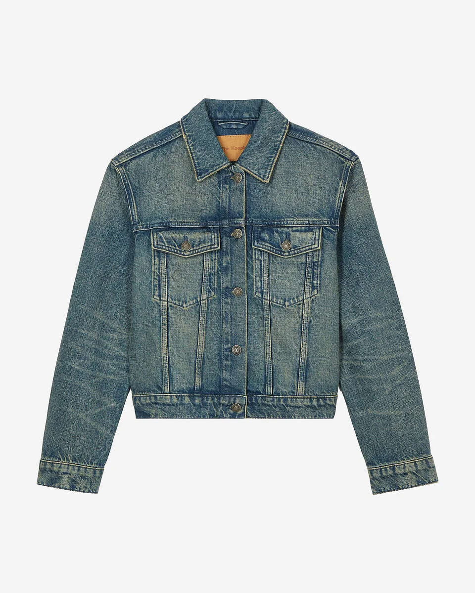 BLUE DENIM JACKET - 1