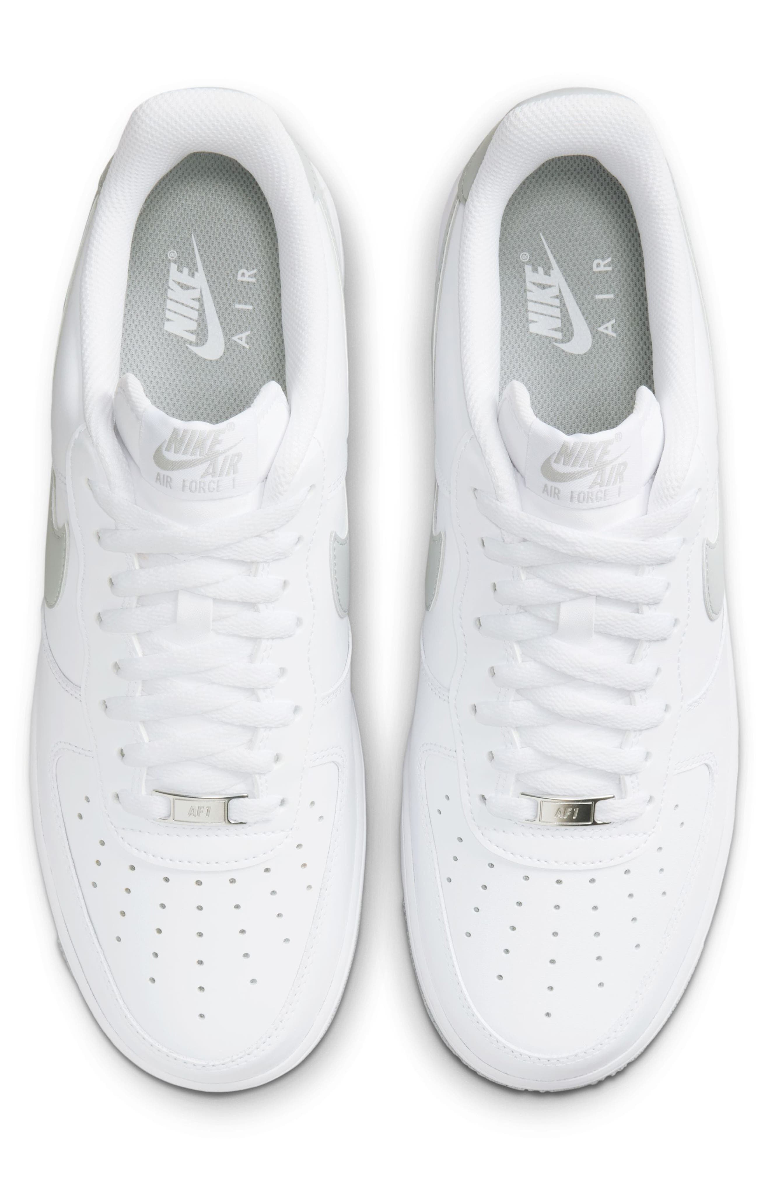 Nike Air Force 1 '07 Sneaker in White/Light Grey/White at Nordstrom - 2