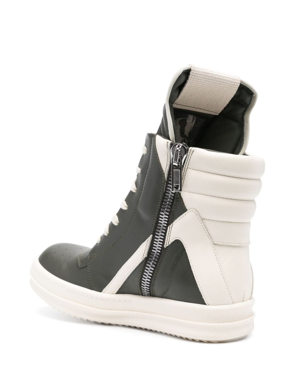 Geobasket leather sneakers - 3