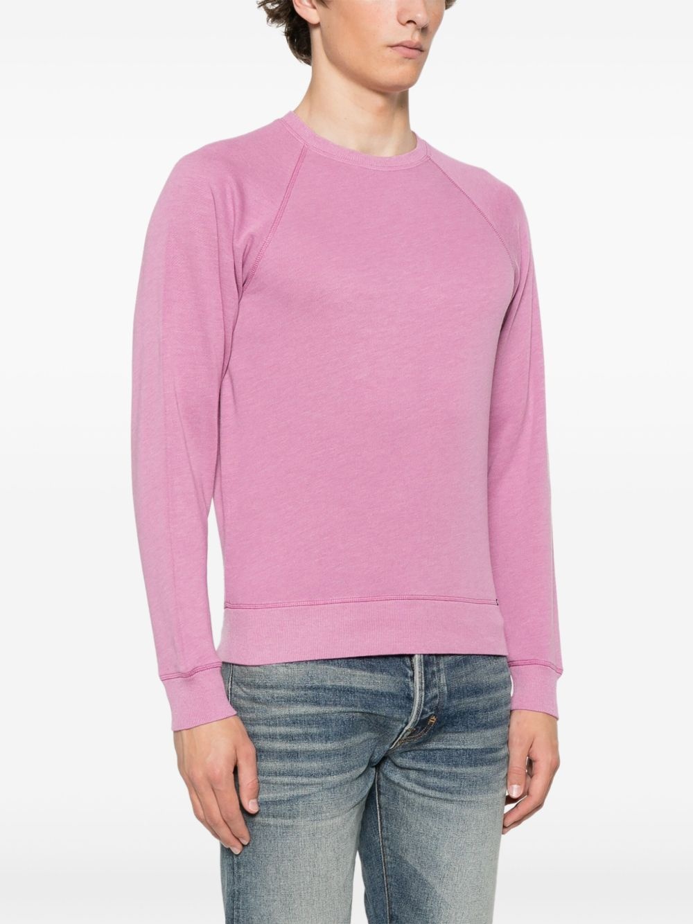 logo-patch sweatshirt - 3