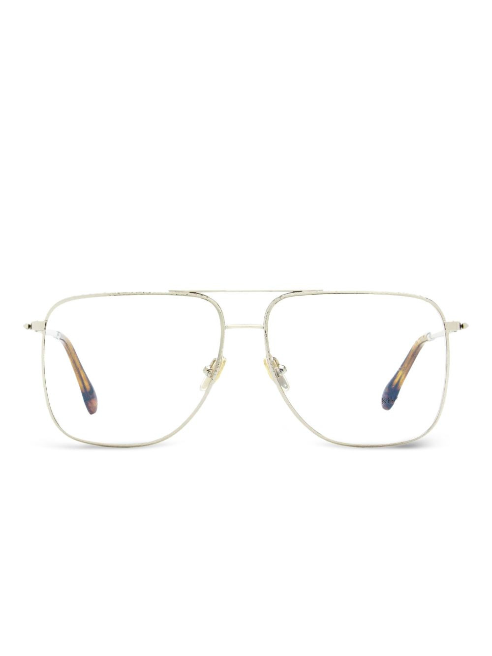 2212 metallic-frame glasses - 2