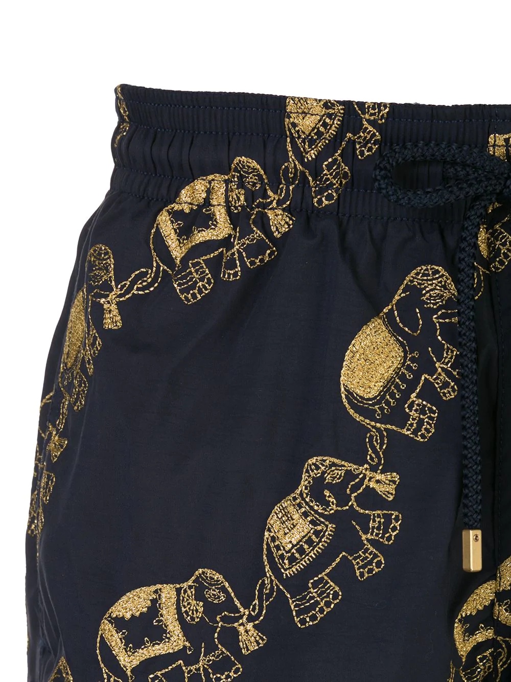 elephant embroidered swim shorts - 3