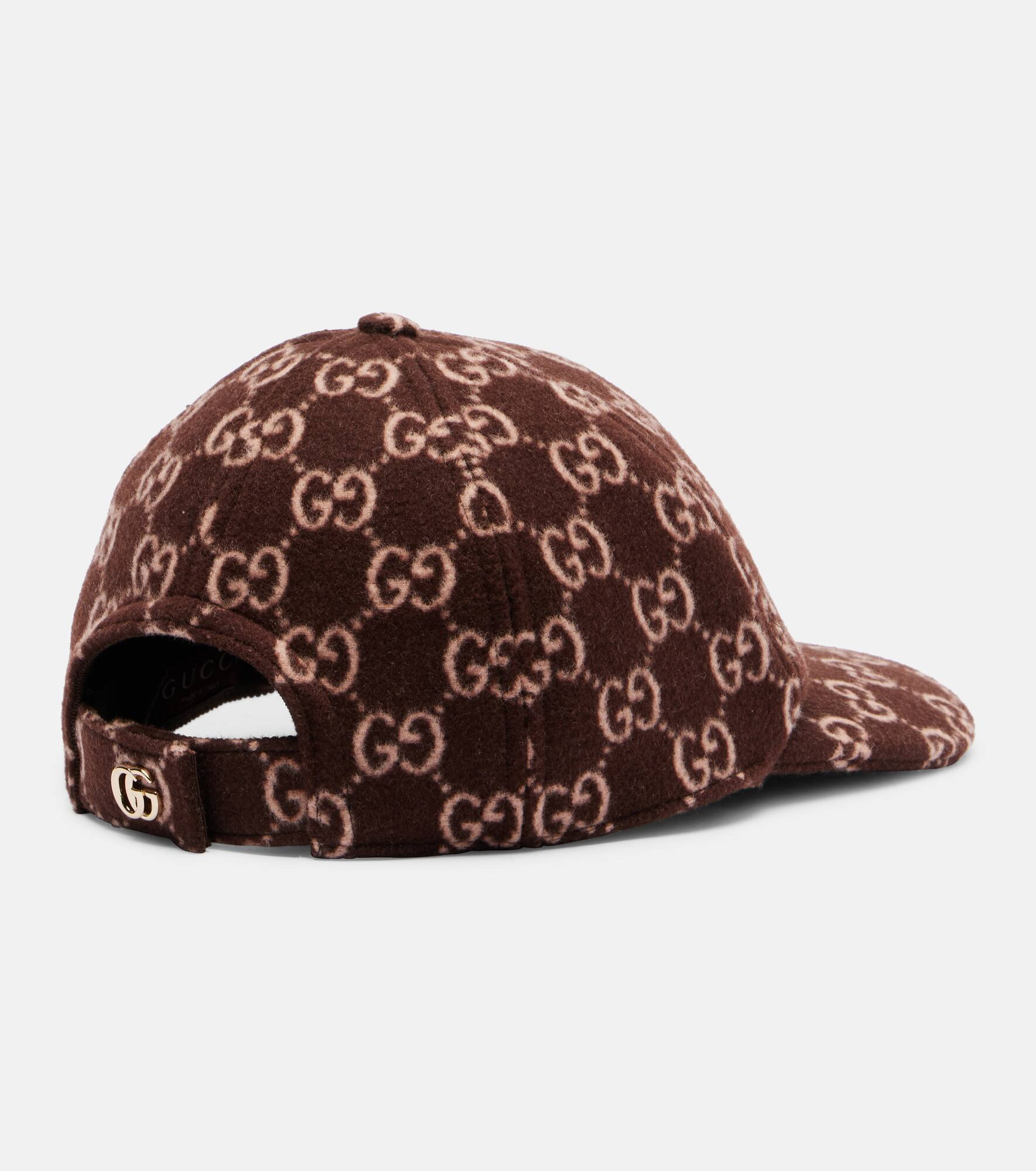 GG Canvas wool baseball cap - 4